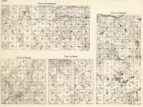 Lincoln County - Tomahawk, Russell, Somo, Harrison, Wisconsin State Atlas 1930c